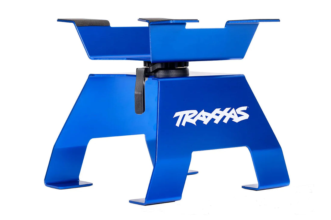TRAXXAS RC CAR/TRUCK STAND X-TRUCKS 1/5 BLUE