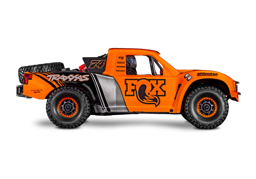 TRAXXAS UNLIMITED DESERT RACER 6S WD WITH LIGHTS - ORANGE (FOX)