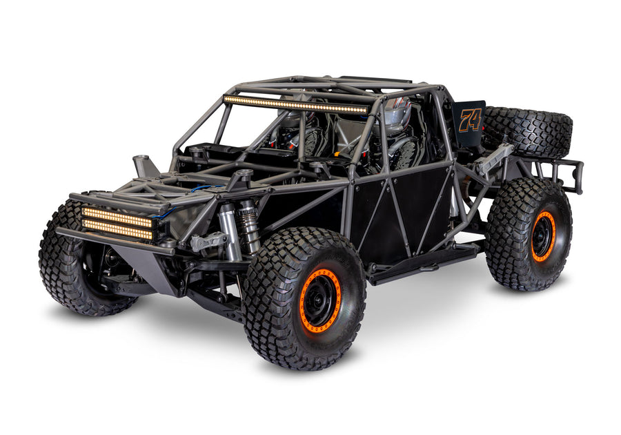TRAXXAS UNLIMITED DESERT RACER 6S WD WITH LIGHTS - ORANGE (FOX)