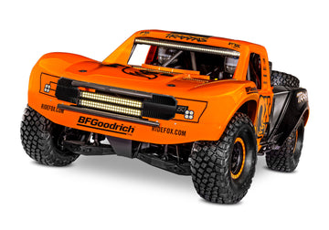 TRAXXAS UNLIMITED DESERT RACER 6S WD WITH LIGHTS - ORANGE (FOX)