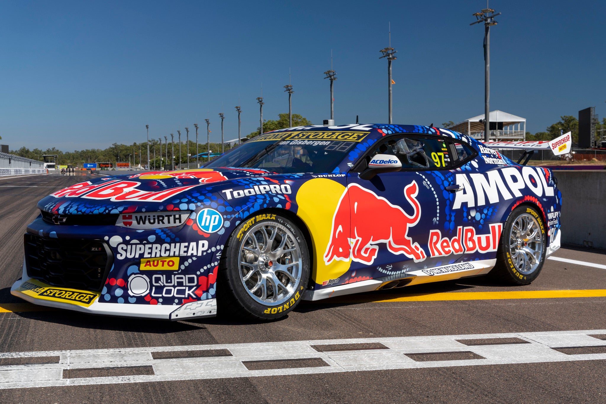 CHEVROLET CAMARO GEN3 ZL1 - RED BULL AMPOL RACING - VAN GISBERGEN#97