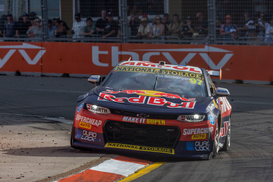 CHEV CAMARO GEN3 ZL1 - RED BULL RACING - VAN GISBERGEN #97 - Thrifty Newcastle 500 - Race 2 WINNER - 1:18 SCALE DIECAST MODEL - BIANTE