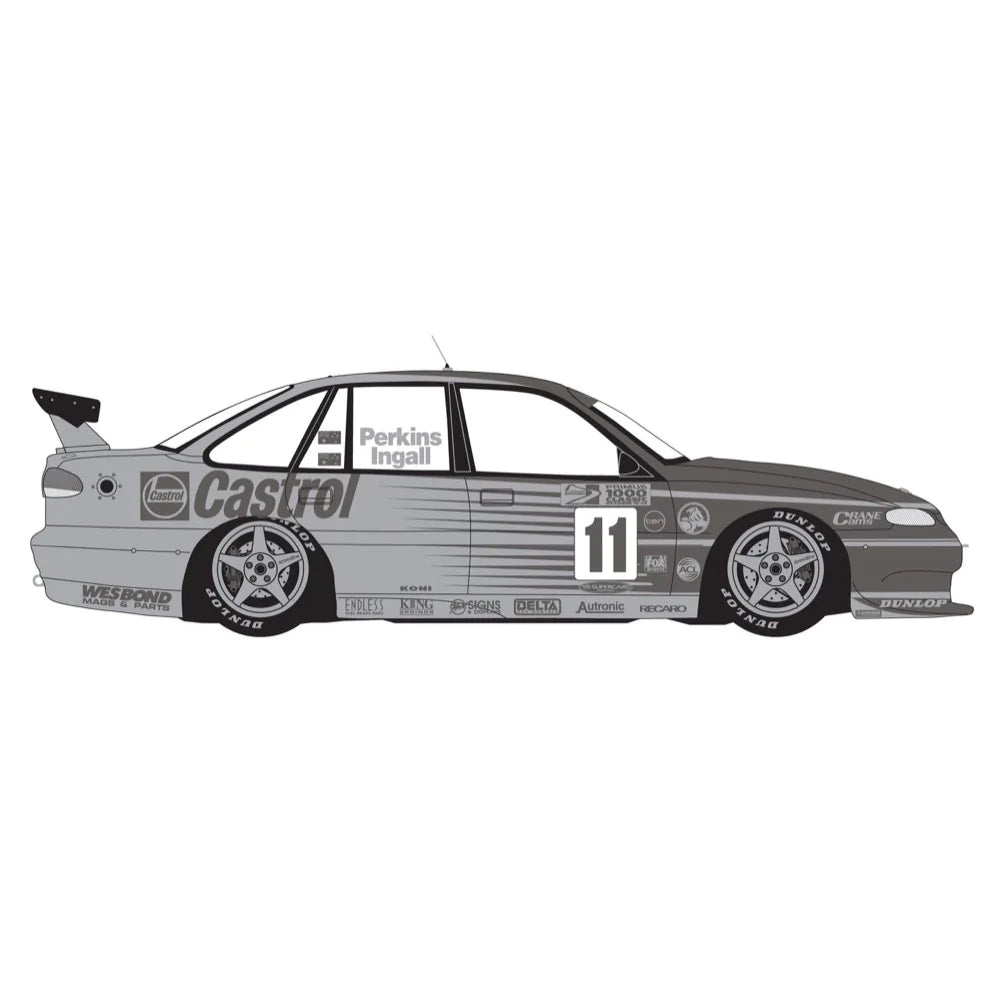 HOLDEN VS COMMODORE 1997 BATHURST WINNER 25th ANNIVERSARY SILVER LIVERY 1:18 DIECAST MODEL - RRP $299 NOW $249