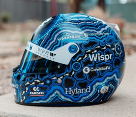 *PRE-ORDER* Alfa Romeo F1 Team Stake  Valtteri Bottas – Australian GP 2023 - 1:5 Scale Mini Helmet