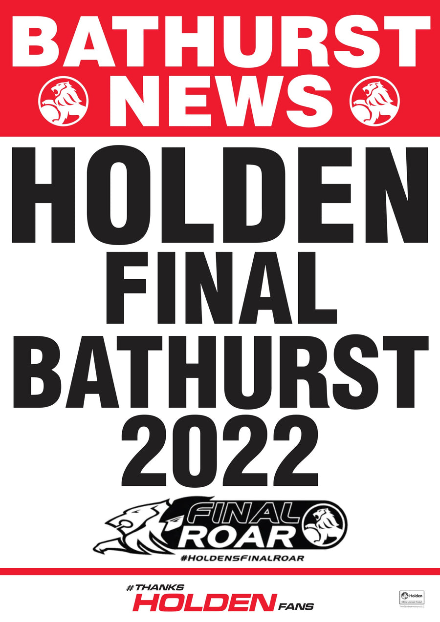 *PRE-ORDER* HOLDEN ZB COMMODORE - RED BULL AMPOL RACING - VAN GISBERGEN/TANDER #97 - 2022 Bathurst 1000 WINNER (with scale replica Poster and Trophy) 1:18 SCALE - BIANTE