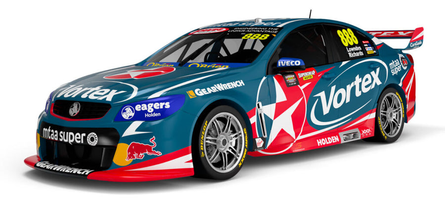 Craig Lowndes / Steven Richards Team Vortex Holden VF Commodore, Bathurst 2016 - 2025 Diecast Model Expo - 1:18 Scale Diecast Model - BIANTE