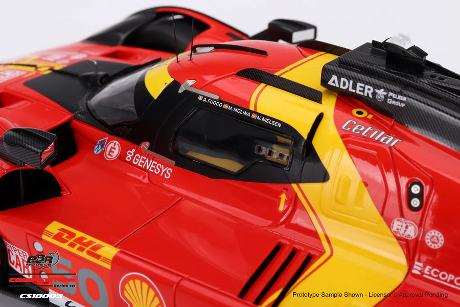 2023 WEC 1000 Miles of Sebring 3rd Place - #50 Ferrari 499P - 1:18 Scale Model - BBR