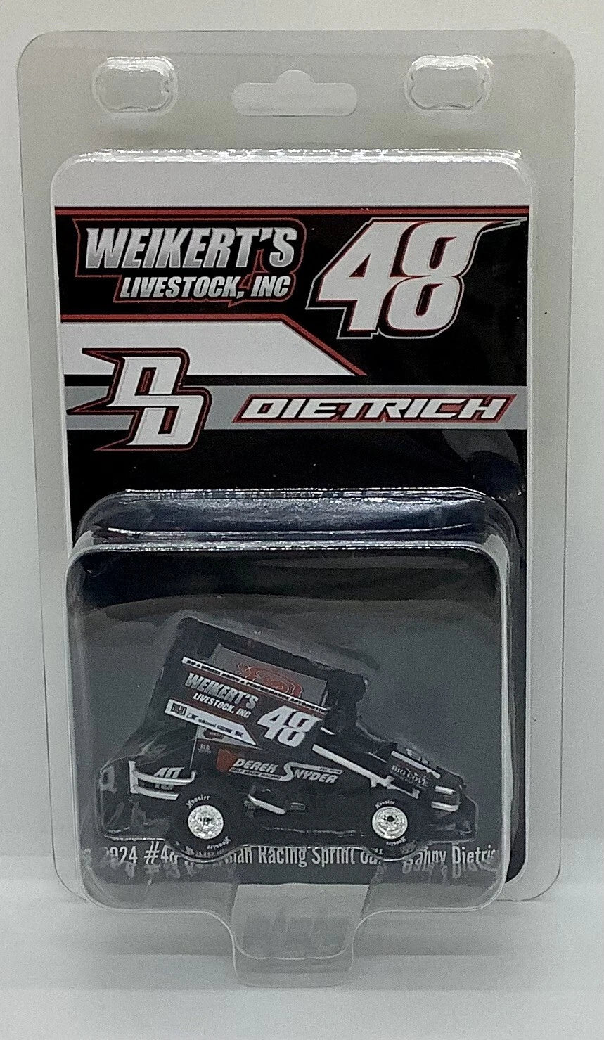 2024 DANNY DIETRICH “WELKERT'S LIVESTOCK” RACING - 1:50 SPRINT CAR DIECAST MODEL