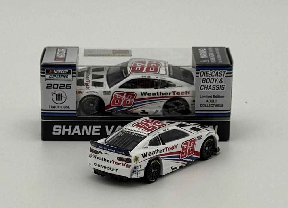 SHANE VAN GISBERGEN 2025 WEATHERTECH CHICAGO RACED WIN 1:64 SCALE ARC DIECAST