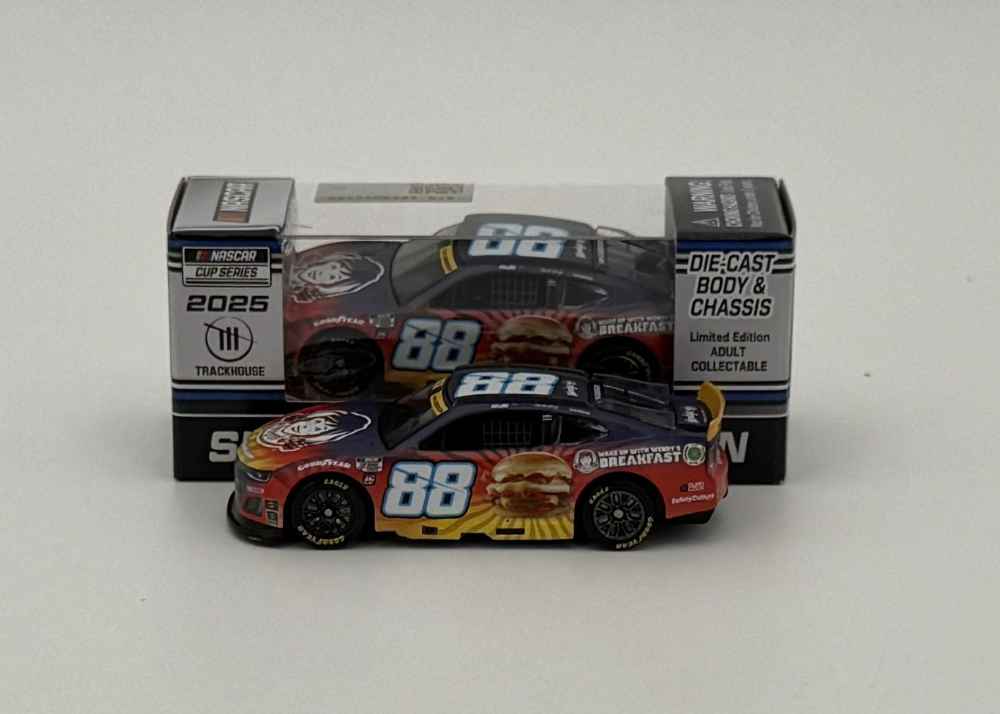 SHANE VAN GISBERGEN 2025 WENDY'S BREAKFAST BACONATOR 1:64 SCALE ARC DIECAST