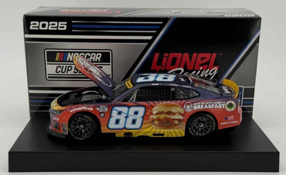 SHANE VAN GISBERGEN 2025 WENDY'S BREAKFAST BACONATOR 1:24 SCALE ARC DIECAST