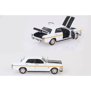 XW FORD GTHO PHASE II - WHITE - 1:43 SCALE DIECAST MODEL - DDA