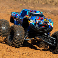 TRAXXAS X-MAXX 8S ESC BELTED - BLUE