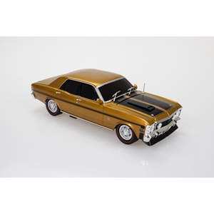 LIGHT UP GOLD XW GTHO - SPECTRA RIDES - 1:24 SCALE