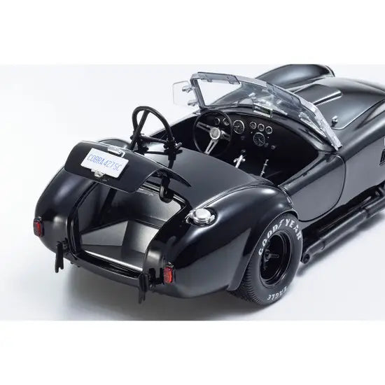 SHELBY COBRA 427S/C - Black - 1:18 Scale Diecast Model Car - KYOSHO