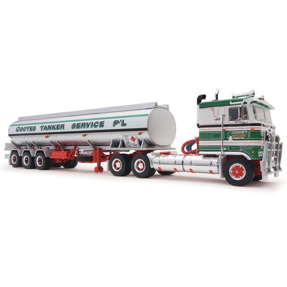 COOTES TANKER SERVICE - TANKER TRAILER - 1:64 SCALE DIECAST MODEL