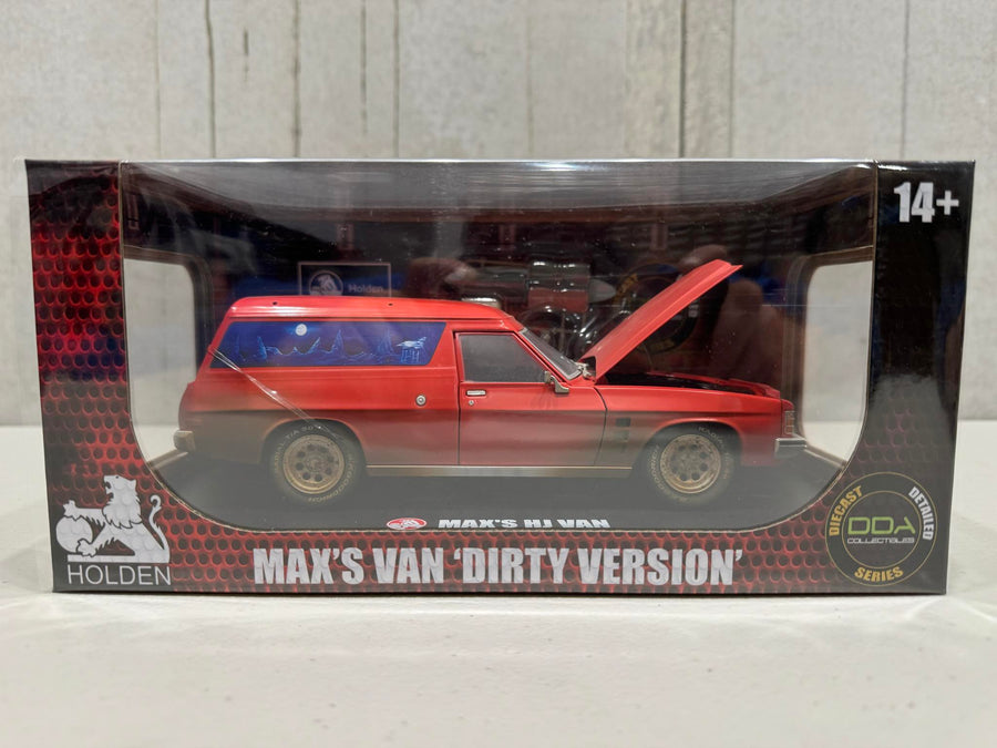 Max's 1975 HJ Holden Sandman Panel Van - Dirty Version 1:24 Scale Diecast - DDA