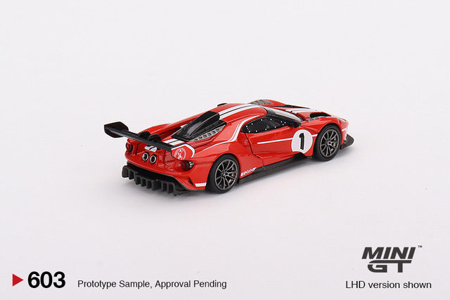 Ford GT MK II #013 Rosso Alpha - 1:64 Scale Diecast Model - Mini GT