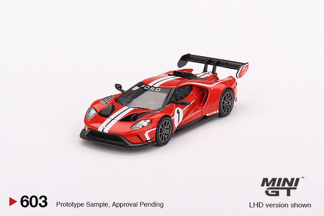 Ford GT MK II #013 Rosso Alpha - 1:64 Scale Diecast Model - Mini GT