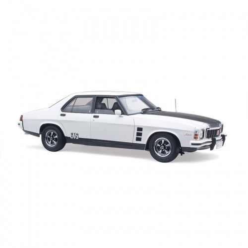 HOLDEN HX MONARO GTS SEDAN – COTILLION WHITE - 1:18 DIECAST MODEL