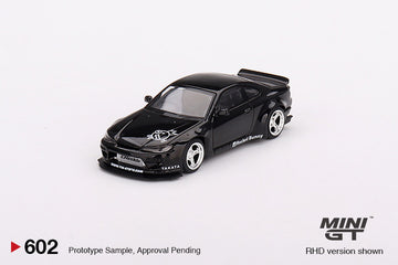 *PRE-ORDER* Nissan Silvia (S15) Rocket Bunny Black Pearl - 1:64 Scale Diecast Model - Mini GT