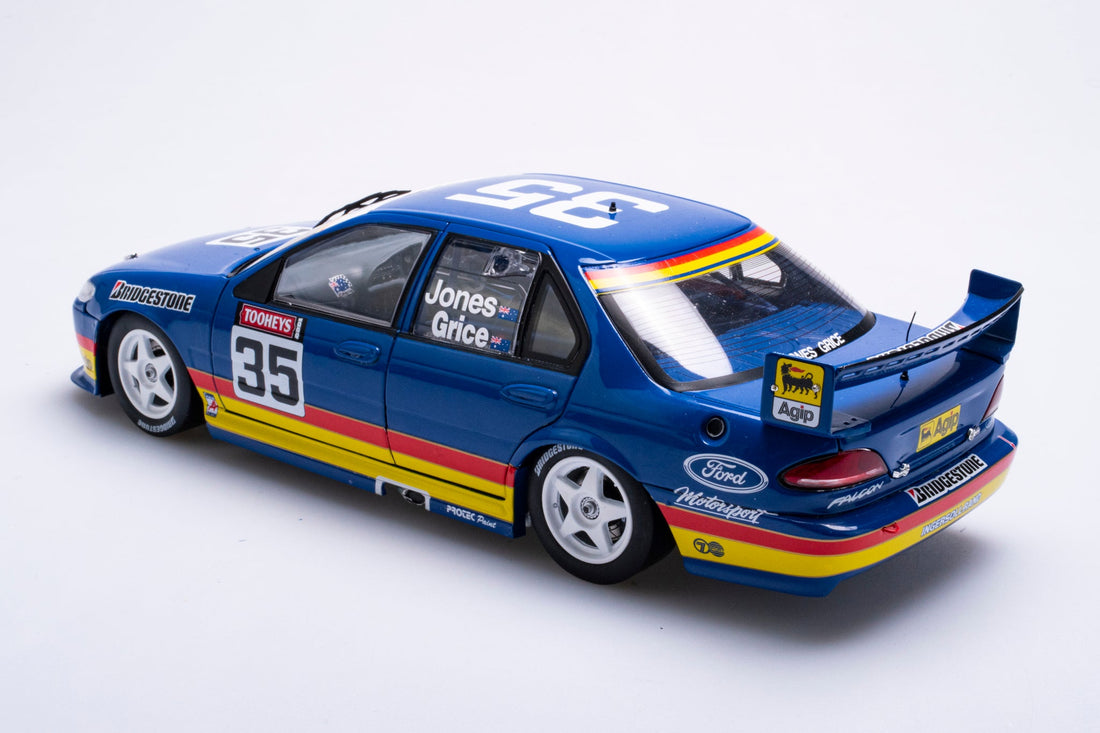 *PRE-ORDER* FORD EF FALCON - GLENN SETON RACING - JONES / GRICE #35 - 1995 BATHURST 1000 RUNNER-UP - 1:18 Scale Diecast Model Car - BIANTE