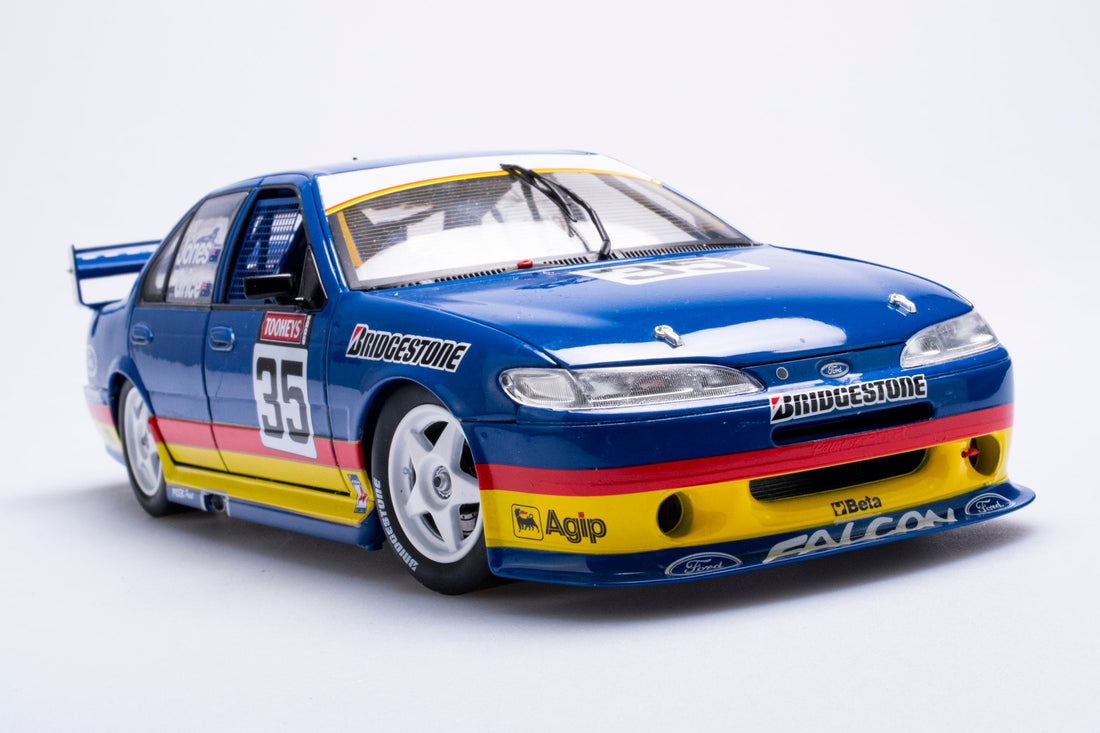 *PRE-ORDER* FORD EF FALCON - GLENN SETON RACING - JONES / GRICE #35 - 1995 BATHURST 1000 RUNNER-UP - 1:18 Scale Diecast Model Car - BIANTE