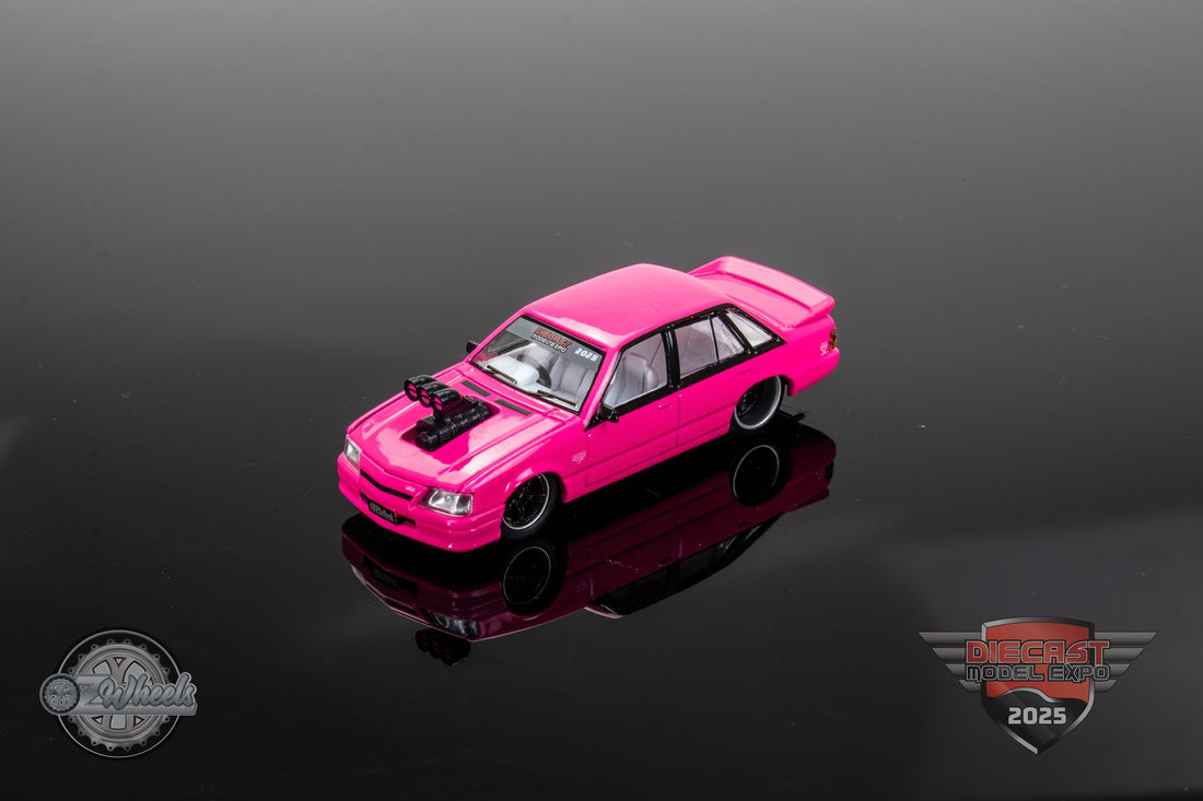 OZ WHEELS - Holden Commodore VK SS Group A, “Custom Pink meanie” - 2025 Diecast Model Expo
