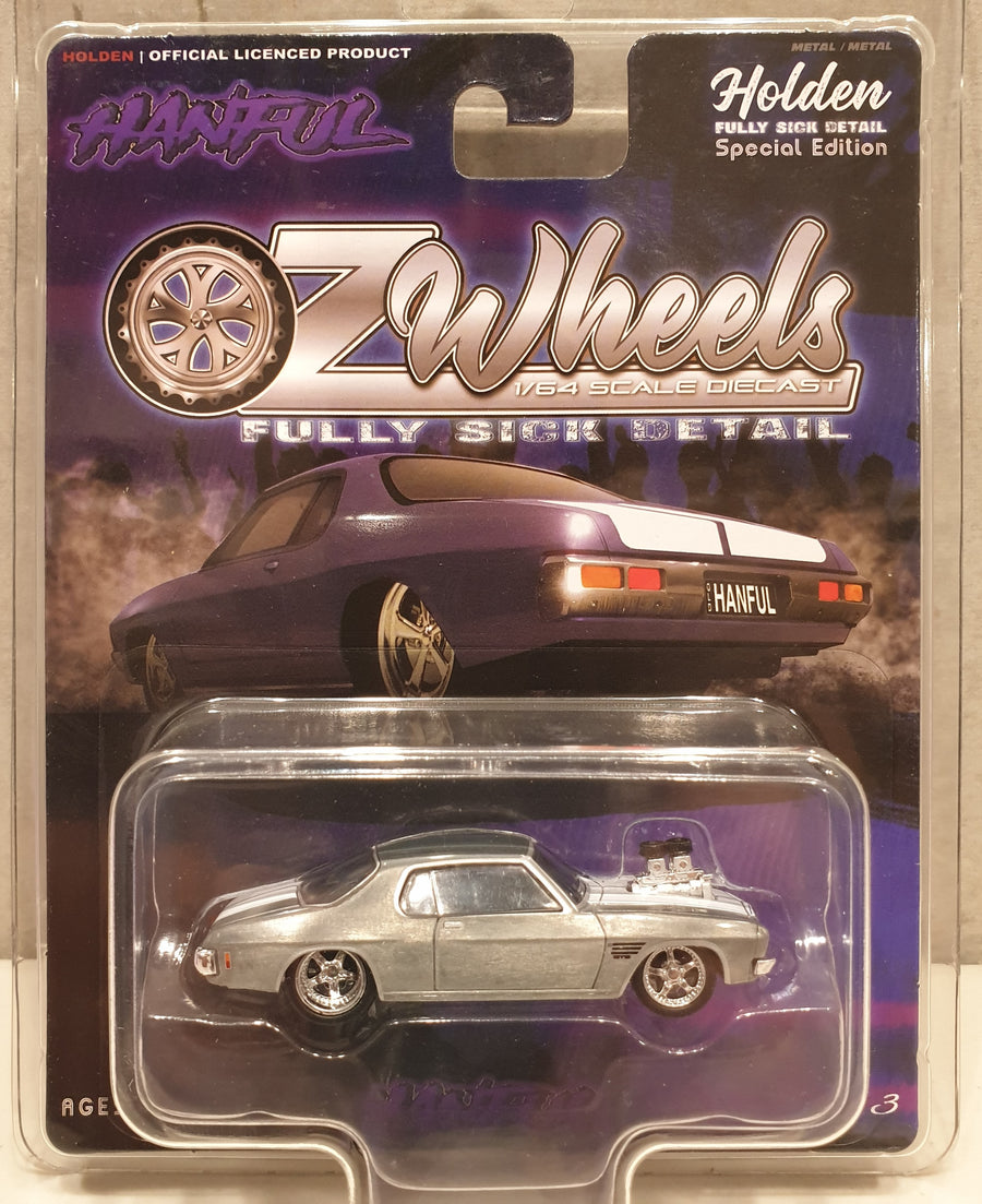 OZ WHEELS - Hanful Monaro Fully Sick Detail In Protector - Chase Edition - 1:64 Scale Diecast Model