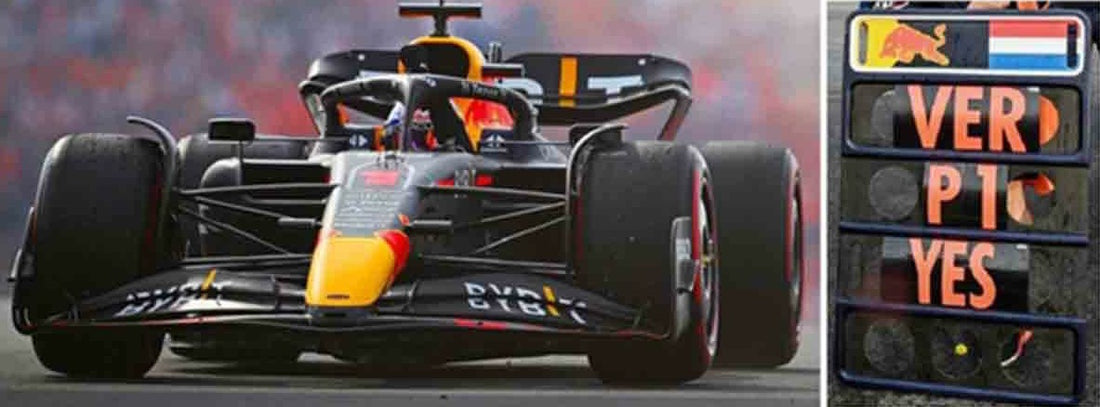 *PRE-ORDER* Oracle Red Bull Racing RB18 No.1 Oracle Red Bull Racing - Winner Dutch GP 2022 - Max Verstappen. 30th Career Win - 1:18 Scale Resin Model Car