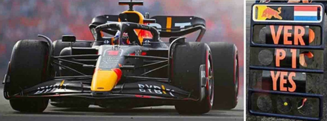 *PRE-ORDER* Oracle Red Bull Racing RB18 No.1 Oracle Red Bull Racing - Winner Dutch GP 2022 - Max Verstappen. 30th Career Win - 1:43 Scale Resin Model Car