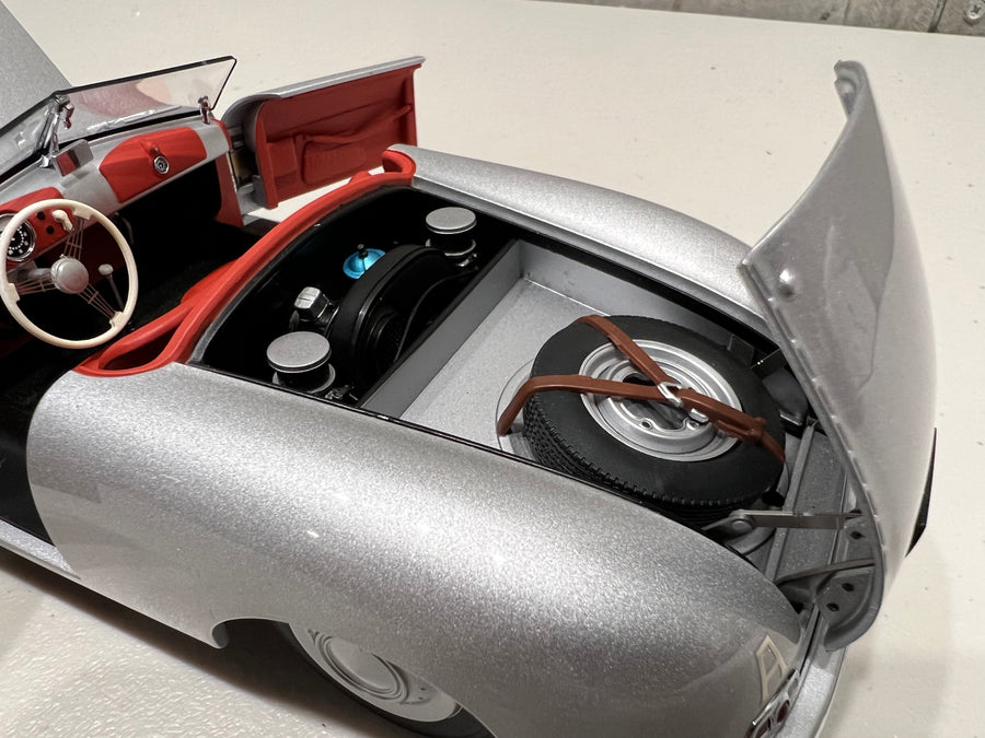 PORSCHE 356 NUMBER 1 (SILVER) 1:18 SCALE MODEL - AUTOART