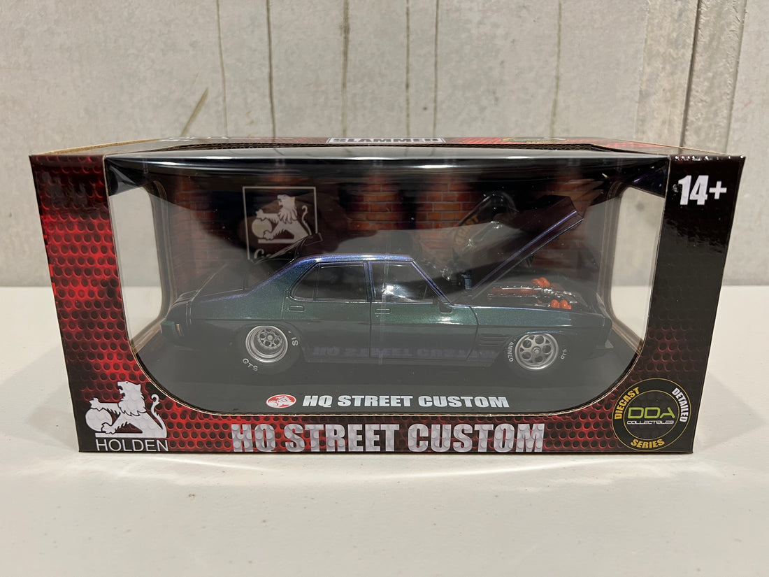 HQ GTS Custom 4 Door Monaro "Slammed" LS6 Twin Turbo 1:24 Scale Diecast - DDA Collectibles