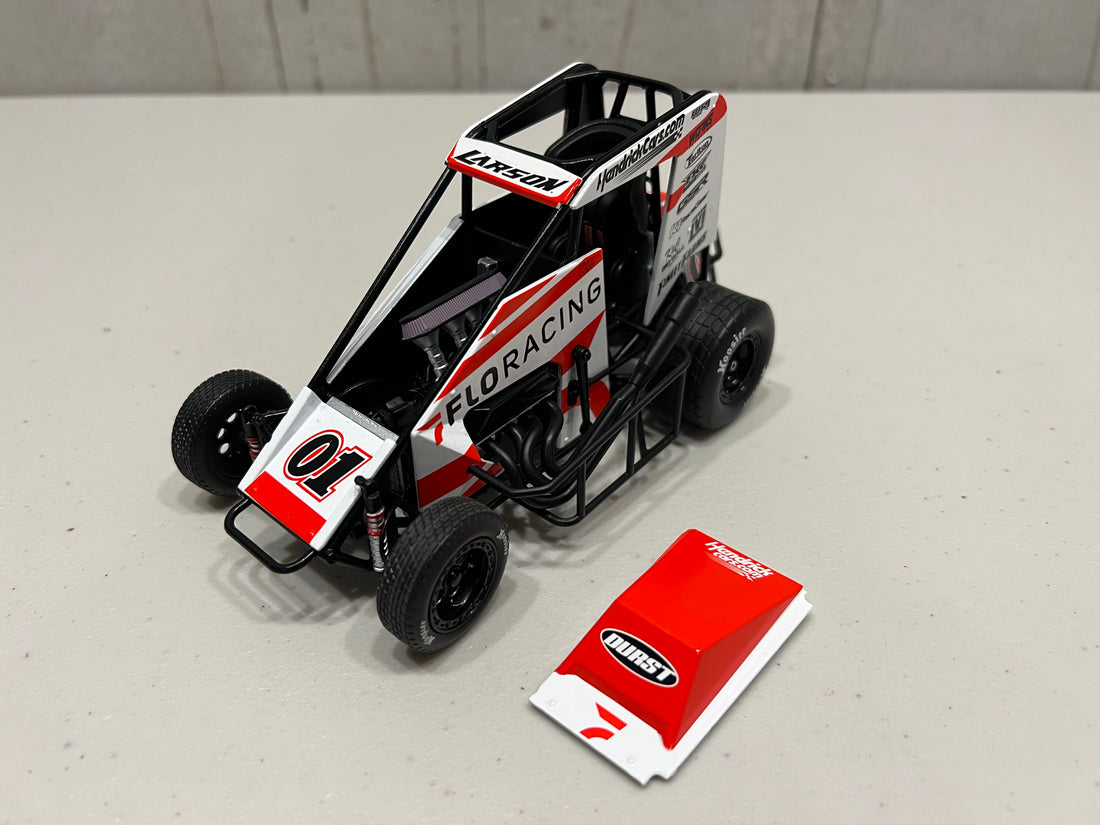 Kyle Larson 2022 FloRacing Chili Bowl 1:18 Midget Diecast