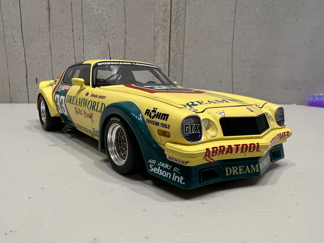 1983 Bathurst Mike Burgmann & Tony Longhurst Chevrolet Z28 Camaro 1:18 Scale Diecast Model