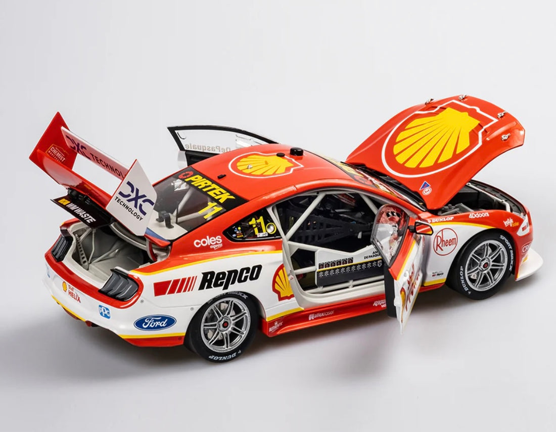 Shell V-Power Racing Team #11 Ford Mustang GT - 2022 Repco Supercars Championship Season - Anton De Pasquale - 1:18 Scale Diecast Model - AUTHENTIC COLLECTABLES - RRP $250 NOW $200