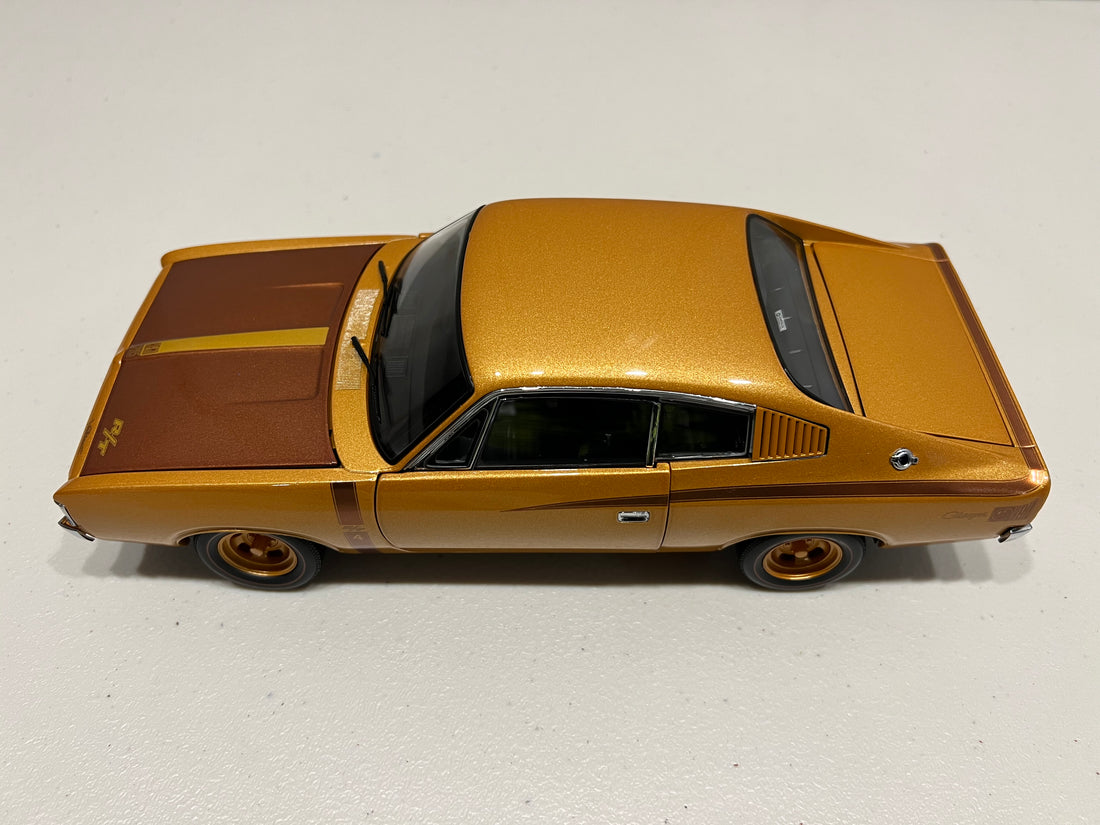 VALIANT CHARGER E49 50TH ANNIVERSARY GOLD LIVERY 1:18 DIECAST MODEL