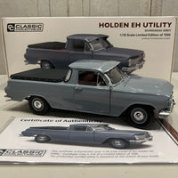 HOLDEN EH UTILITY GUNDAGAI GRAY 1:18 DIECAST - Classic Carlectables - RRP $299  NOW  $269