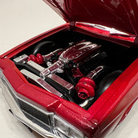 1975 HJ Holden Panelvan "Slammed" LS6 Twin Turbo - Wine Berry- 1:24 Scale Diecast - DDA Collectibles