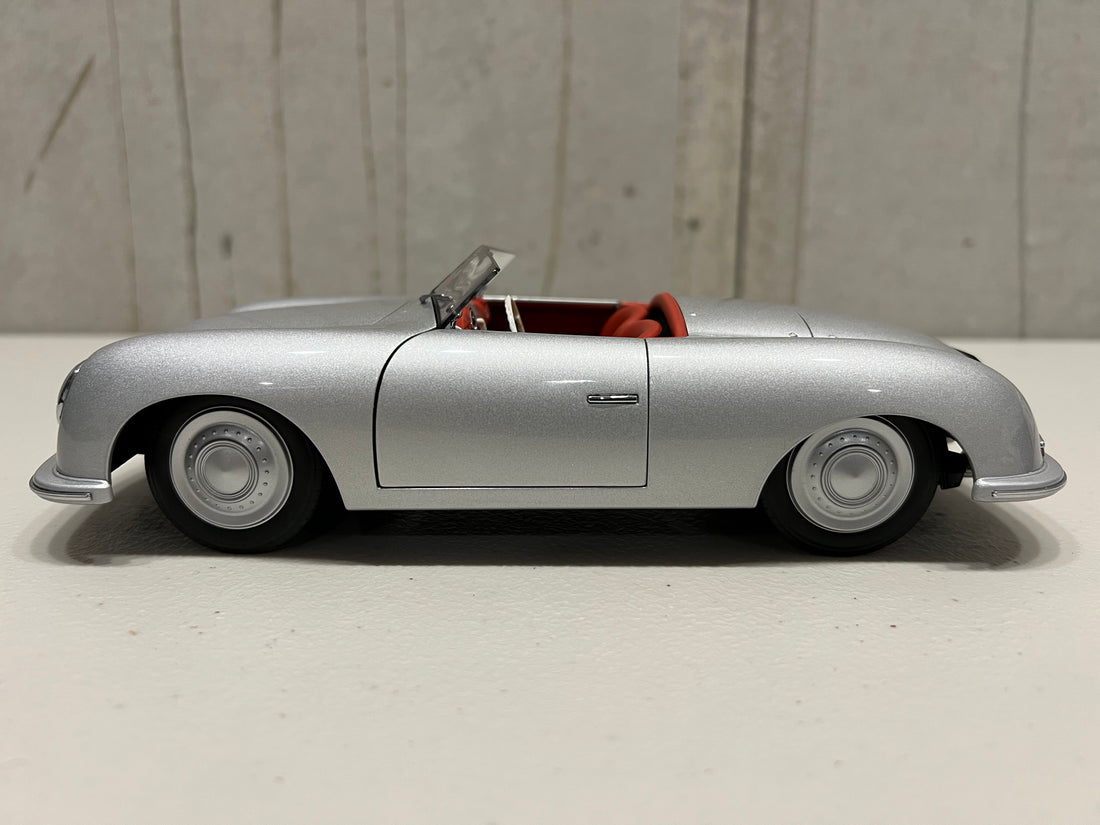 PORSCHE 356 NUMBER 1 (SILVER) 1:18 SCALE MODEL - AUTOART