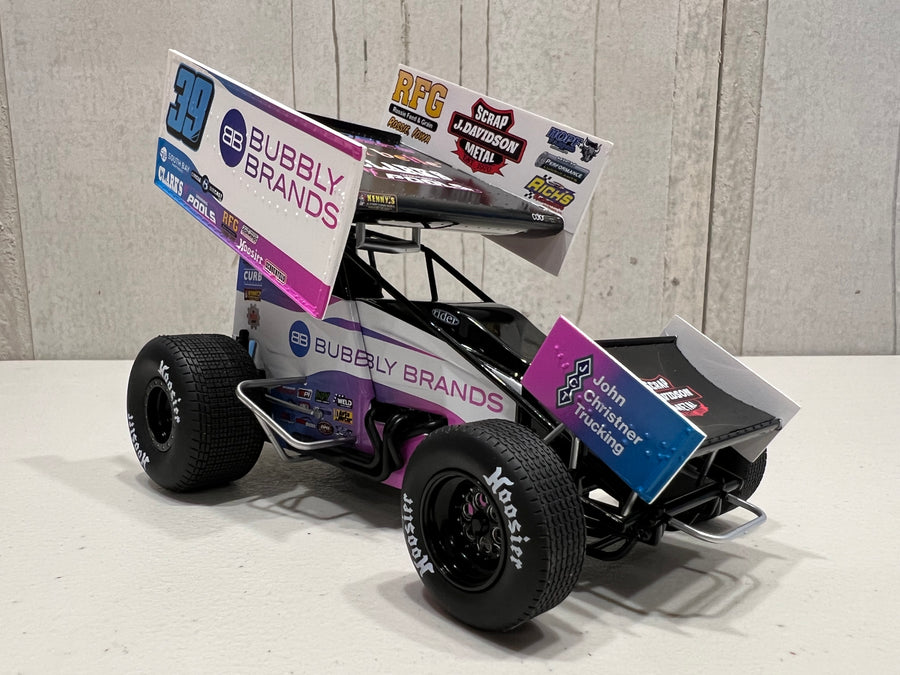 2022 #39 BUBBLY BRANDS/ SWINDELL SPEEDLAB - 2022 KNOXVILLE NATIONALS 1:18 DIECAST