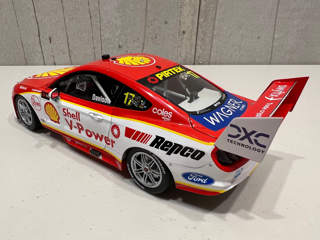 Shell V-Power Racing Team #17 Ford Mustang GT - 2022 Perth SuperNight Race 11 Winner - Will Davison - 1:18 Scale Diecast Model - Authentic Collectables RRP $250 NOW $200