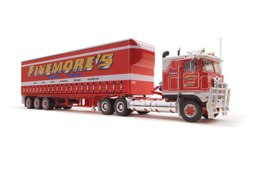 Freight Semi – Finemore’s -Prime Mover & Trailer 1:64 Scale