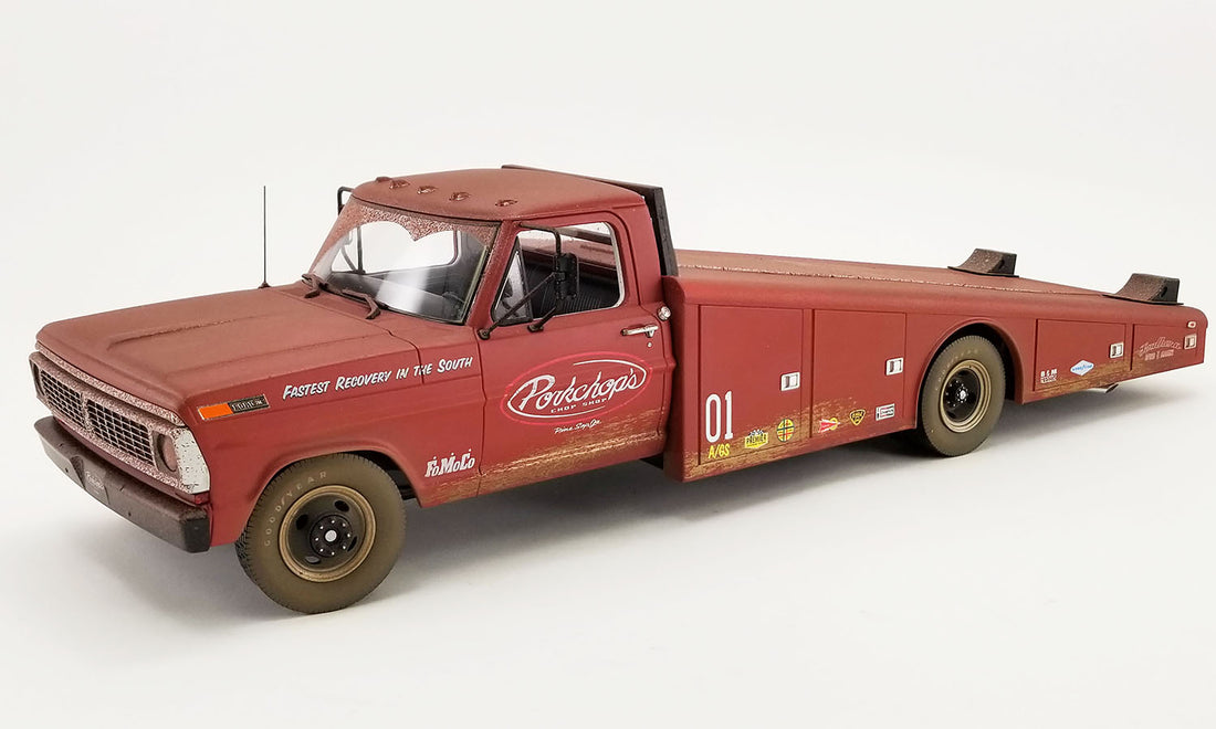 1:18 Ramp Truck Ford F-350 - Porkchop's Chop Shop