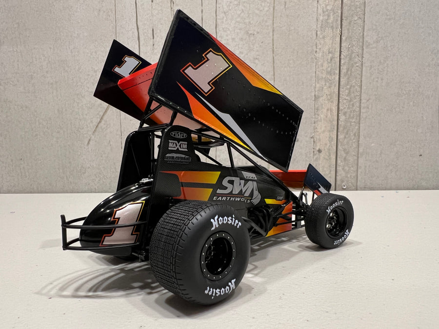 #1 SWI EARTHWORKS SPRINT CAR - JAMIE VEAL 1:18 DIECAST MODEL