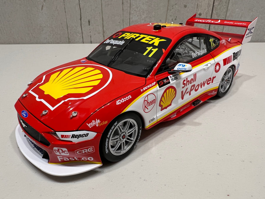 Shell V-Power Racing Team #11 Ford Mustang GT - 2022 Repco Supercars Championship Season - Anton De Pasquale - 1:18 Scale Diecast Model - AUTHENTIC COLLECTABLES - RRP $250 NOW $200