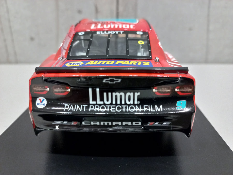 CHASE ELLIOTT 2021 LLUMAR WINDOW FILM COTA RACE WIN 1:24 ELITE DIECAST