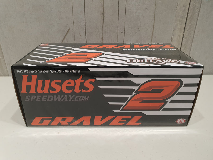 David Gravel 2022 Huset's Speedway #2 1:18 Sprint Car Diecast - RRP $225 NOW $210