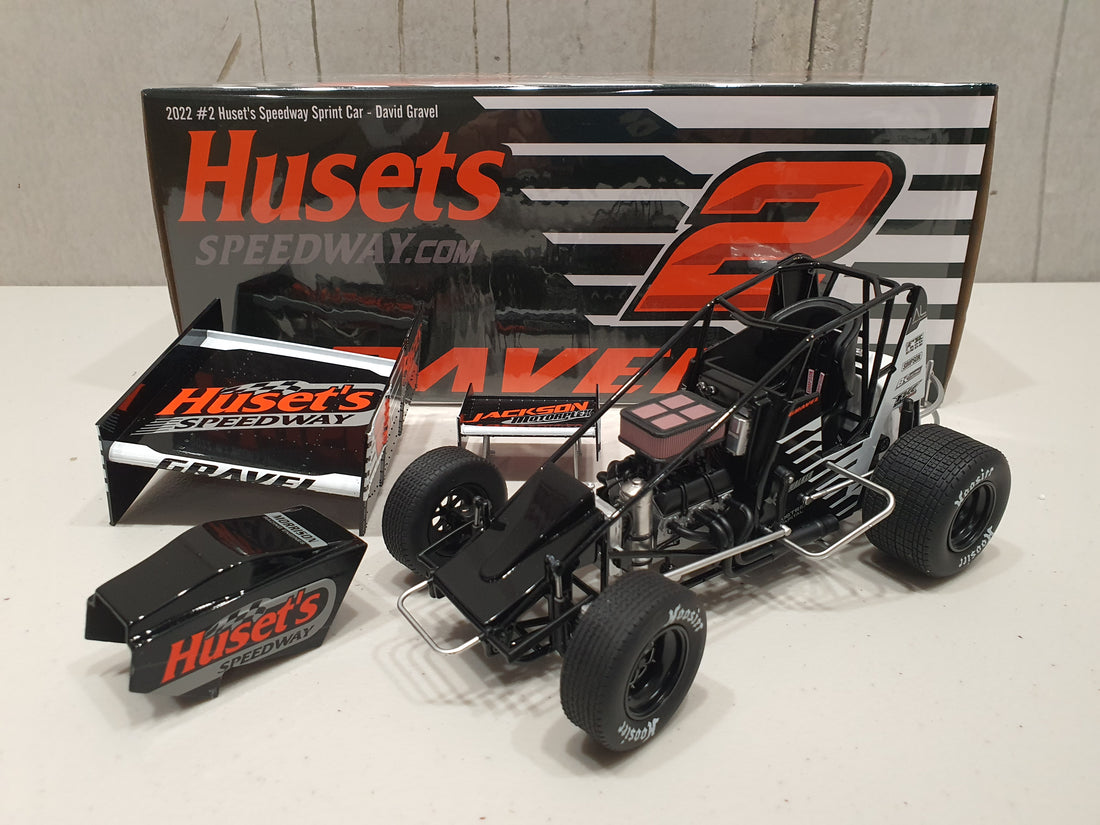 David Gravel 2022 Huset's Speedway #2 1:18 Sprint Car Diecast - RRP $225 NOW $210