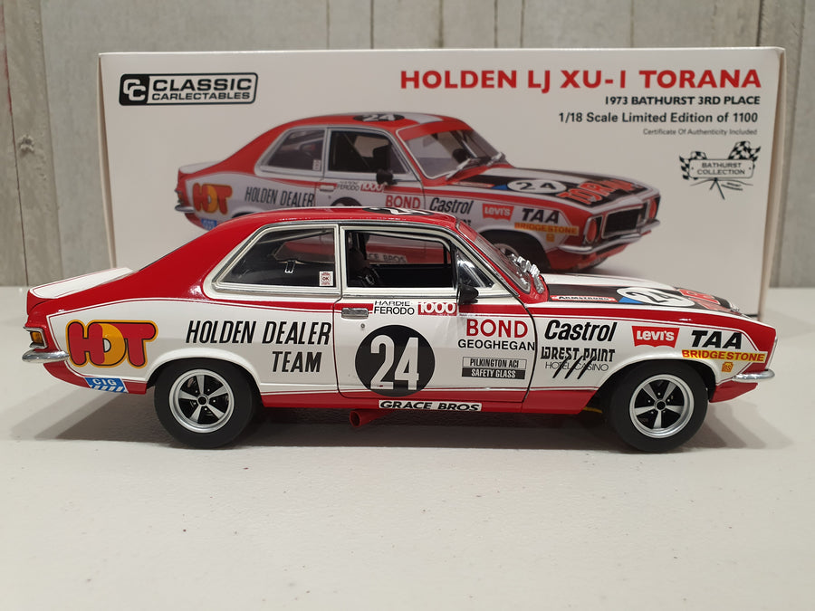 Holden LJ XU-1 Torana 1973 Bathurst 3rd Place - 1:18 Diecast Model